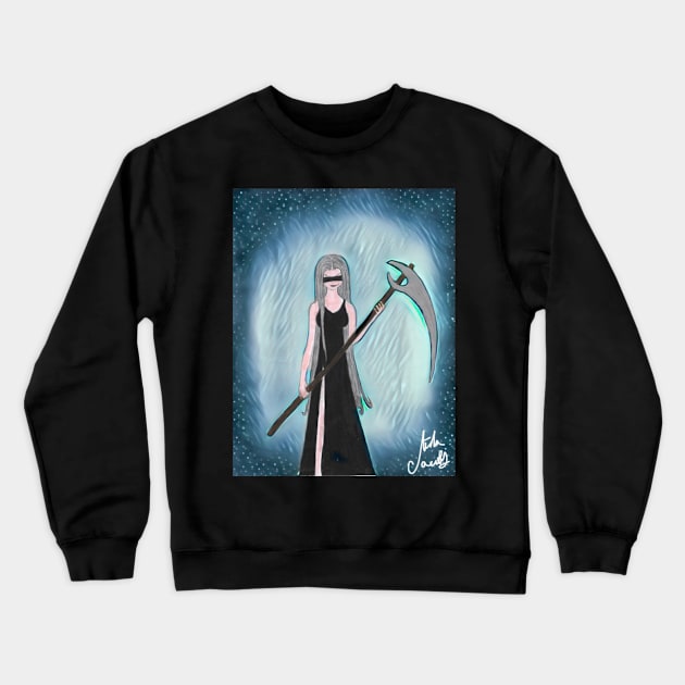 Lady Death Crewneck Sweatshirt by PrimordyaForever